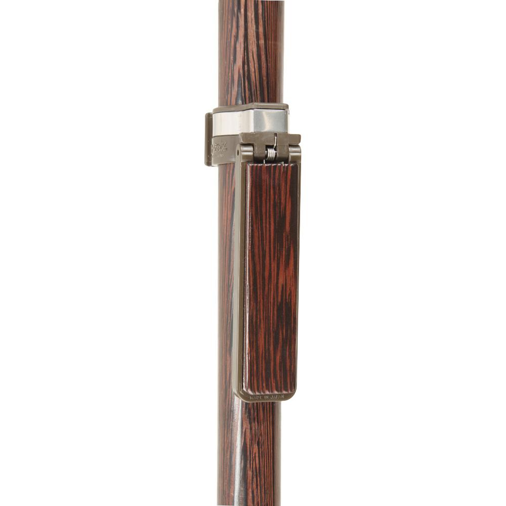 Auto Flip-Up Wenge Wood Cane Holder: Easy Store-Away Design Online Online Clearance