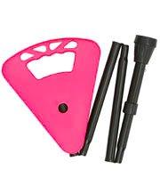 Flipstick Straight Folding Adjustable Seat Cane in Pink with Pink Bag Enjoy Cheap Pice