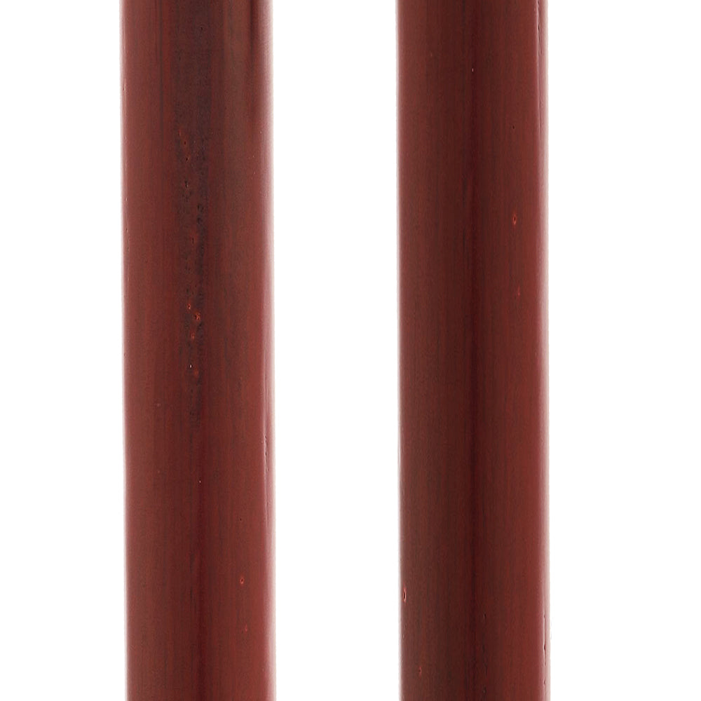 Mahogany Standard Tourist Walking Cane: Stained Wood Design The Cheapest For Sale