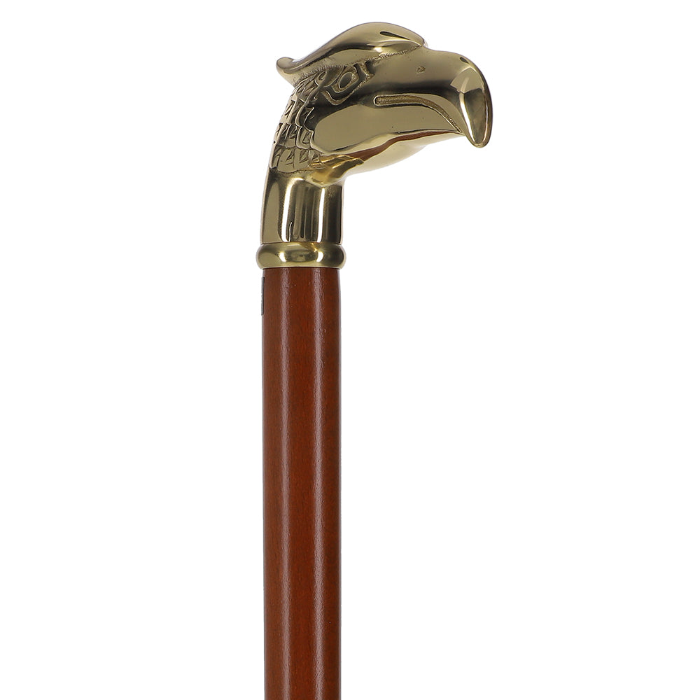 Premium Brass Eagle Handle Cane: Patriotic Design Low Shipping Cheap Pice