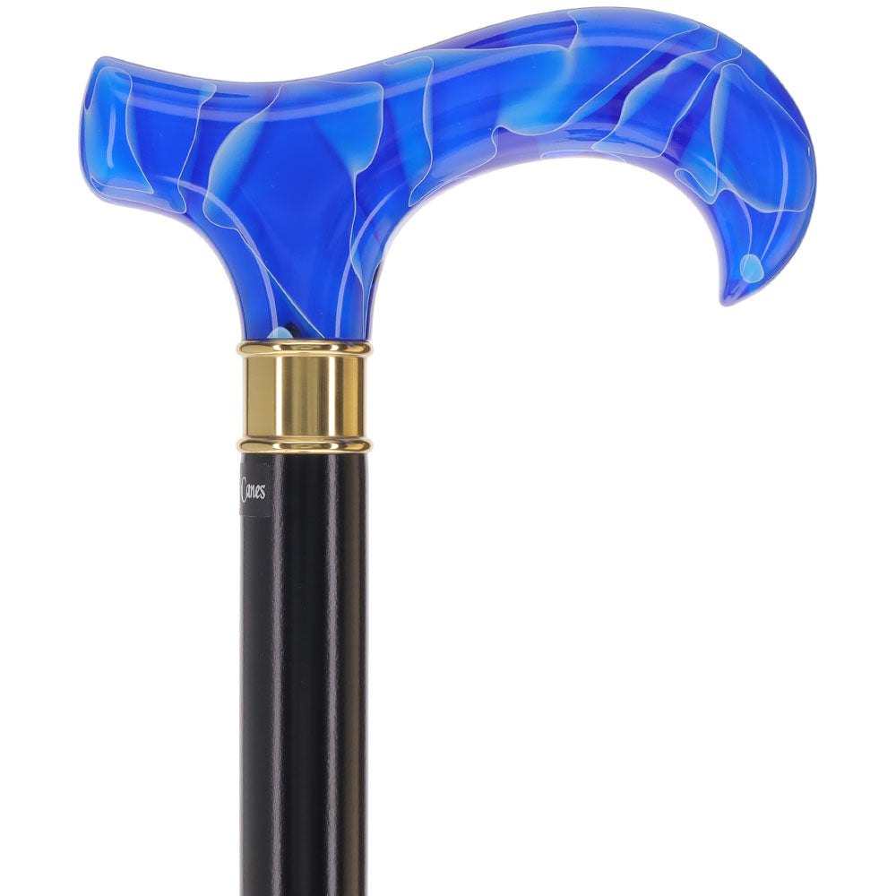 Super Strong Arctic Blue Derby: Extra Long Pearlescent Handle Cheap Sale Cheapest